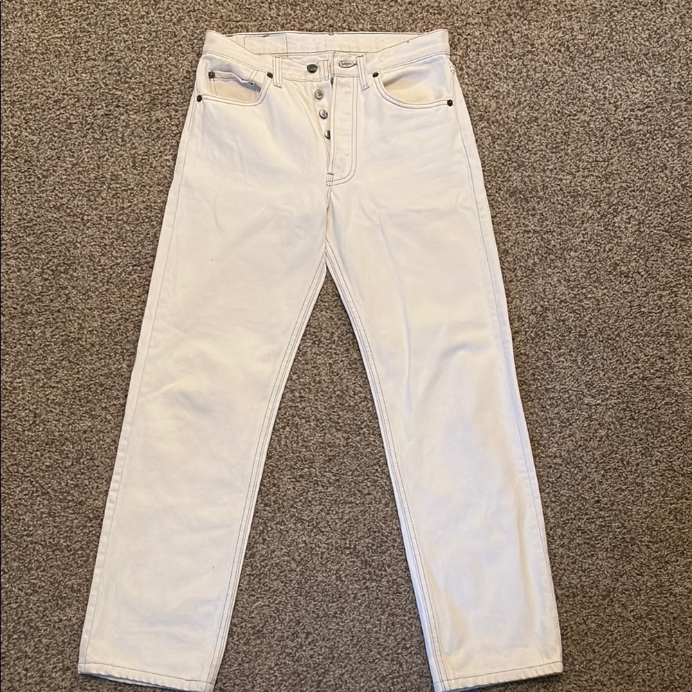 Rare white vintage Levi’s!